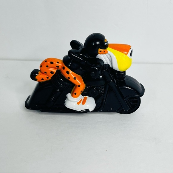 subway cheetos chester cheetah on motorcycle figure 2001 fast food premium - Picture 1 of 8